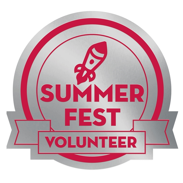 Round Special Occasion Roll Label w/ Banner - Round Special Occasion Roll Label w/ Banner - Image 7 of 7