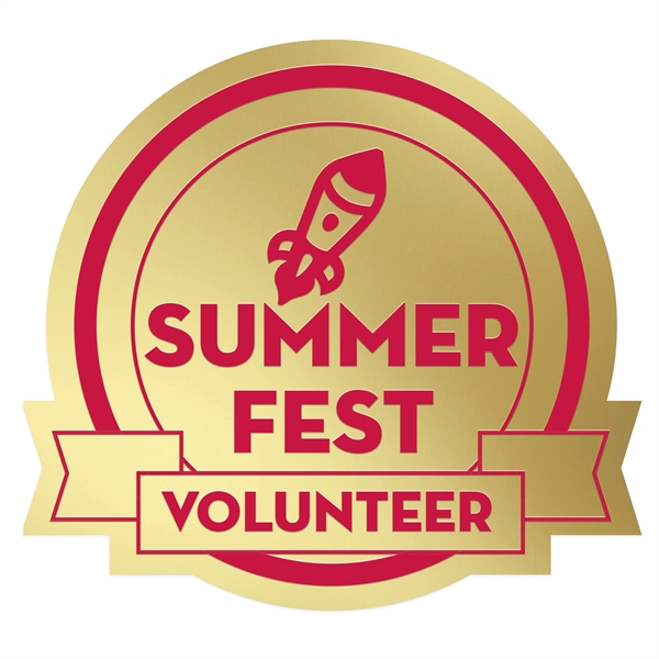 Round Special Occasion Roll Label w/ Banner - Round Special Occasion Roll Label w/ Banner - Image 6 of 7