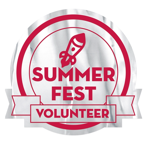 Round Special Occasion Roll Label w/ Banner - Round Special Occasion Roll Label w/ Banner - Image 5 of 7