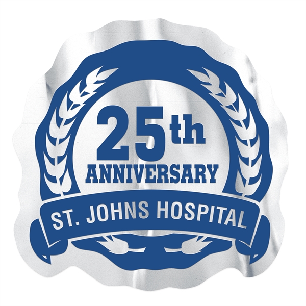 Round Special Occasion Roll Label w/ Banner - Round Special Occasion Roll Label w/ Banner - Image 1 of 4