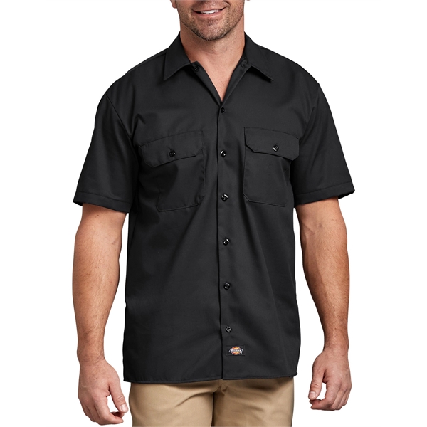 Dickies Men's Short Sleeve Work Shirt - Dickies Men's Short Sleeve Work Shirt - Image 0 of 10