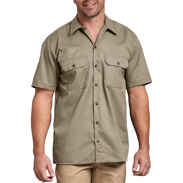 Dickies Men's Short Sleeve Work Shirt - Dickies Men's Short Sleeve Work Shirt - Image 3 of 10