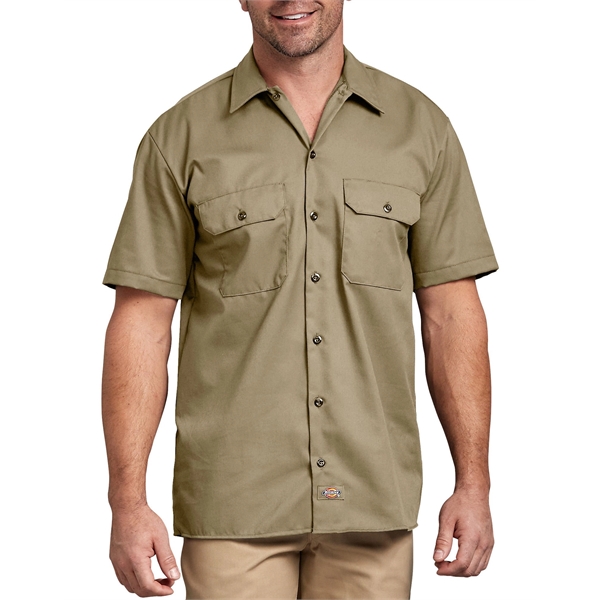 Dickies Men's Short Sleeve Work Shirt - Dickies Men's Short Sleeve Work Shirt - Image 6 of 10