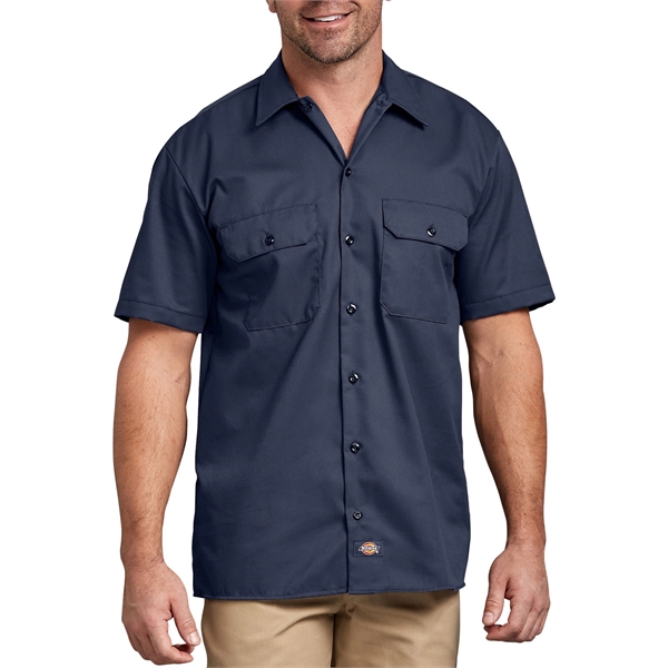 Dickies Men's Short Sleeve Work Shirt - Dickies Men's Short Sleeve Work Shirt - Image 7 of 10