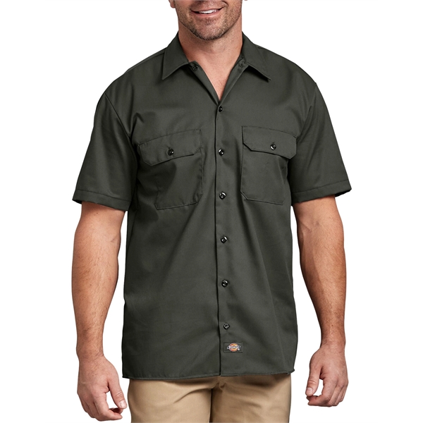 Dickies Men's Short Sleeve Work Shirt - Dickies Men's Short Sleeve Work Shirt - Image 8 of 10