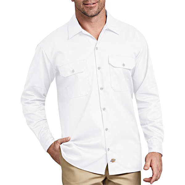Dickies® Men's Long Sleeve Work Shirt - Dickies® Men's Long Sleeve Work Shirt - Image 13 of 13