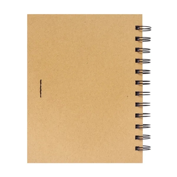 Paper Notebook with Die Cut Heart Shape