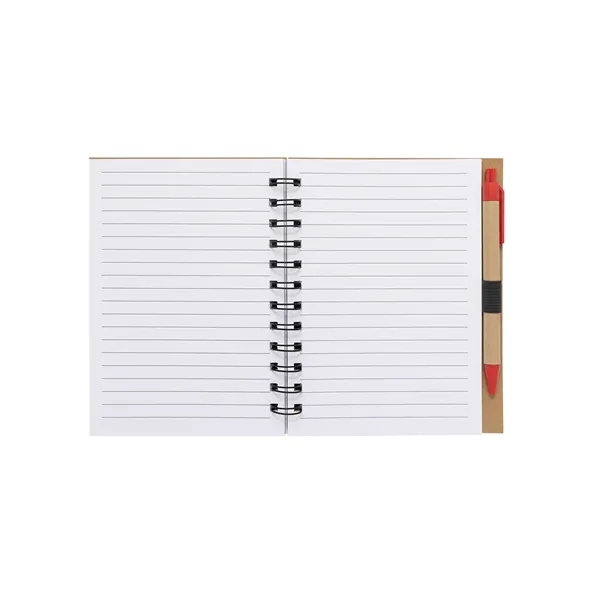 Paper Notebook with Die Cut Heart Shape