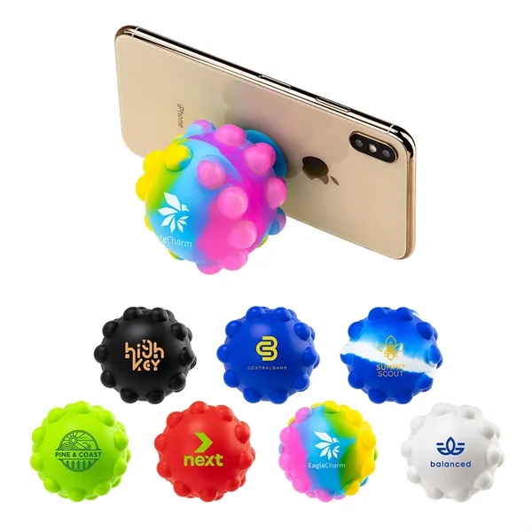 Push Pop Ball Suction Cup Phone Stand