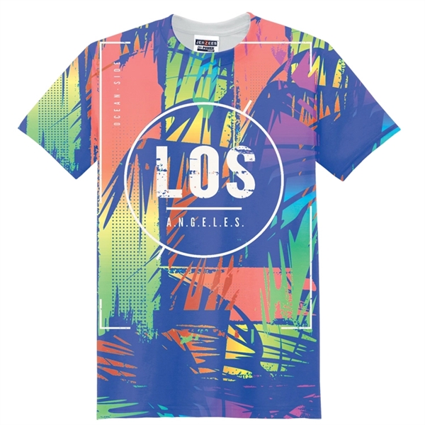 One Side Full Sublimation Print T-Shirt - One Side Full Sublimation Print T-Shirt - Image 3 of 5