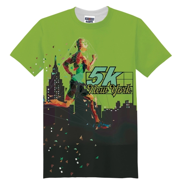 One Side Full Sublimation Print T-Shirt - One Side Full Sublimation Print T-Shirt - Image 0 of 5