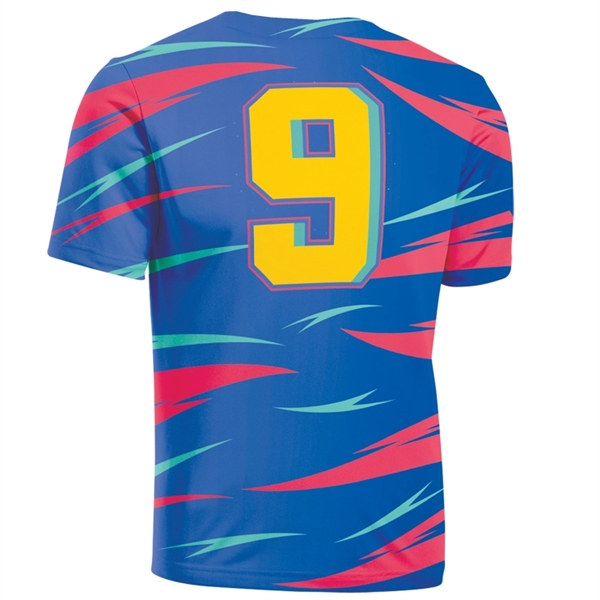 Two Sided Full Sublimation Print T-Shirt - Two Sided Full Sublimation Print T-Shirt - Image 3 of 6