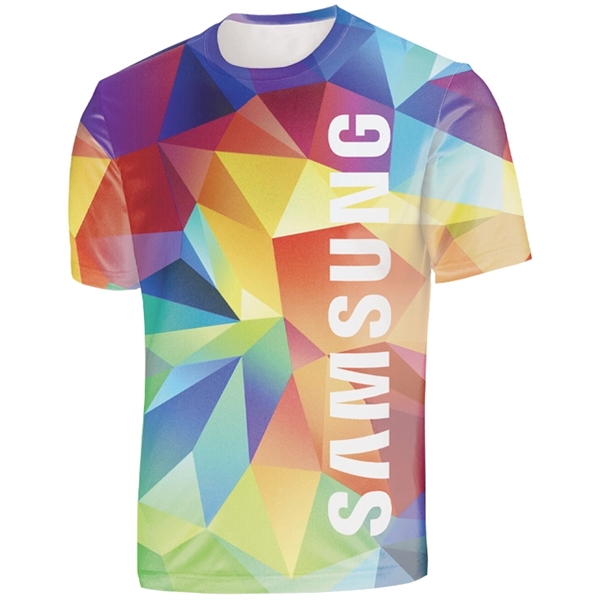 Two Sided Full Sublimation Print T-Shirt - Two Sided Full Sublimation Print T-Shirt - Image 4 of 6