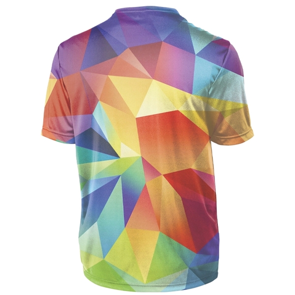 Two Sided Full Sublimation Print T-Shirt - Two Sided Full Sublimation Print T-Shirt - Image 5 of 6