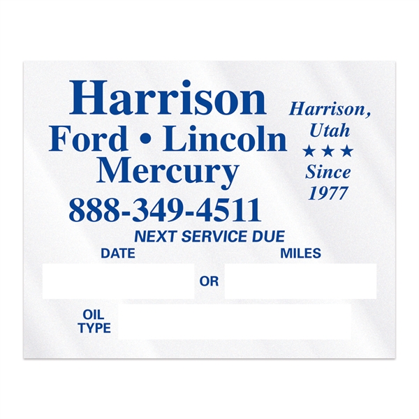 Individual Clear Static Cling Decals for Car Windshield - Individual Clear Static Cling Decals for Car Windshield - Image 0 of 0