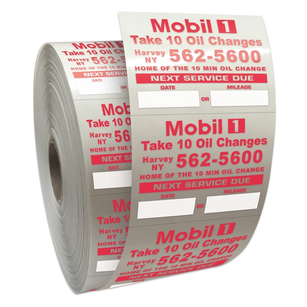 Roll of Clear Static Cling Decals for Car Windshield (2"x2 - Roll of Clear Static Cling Decals for Car Windshield (2"x2 - Image 0 of 0