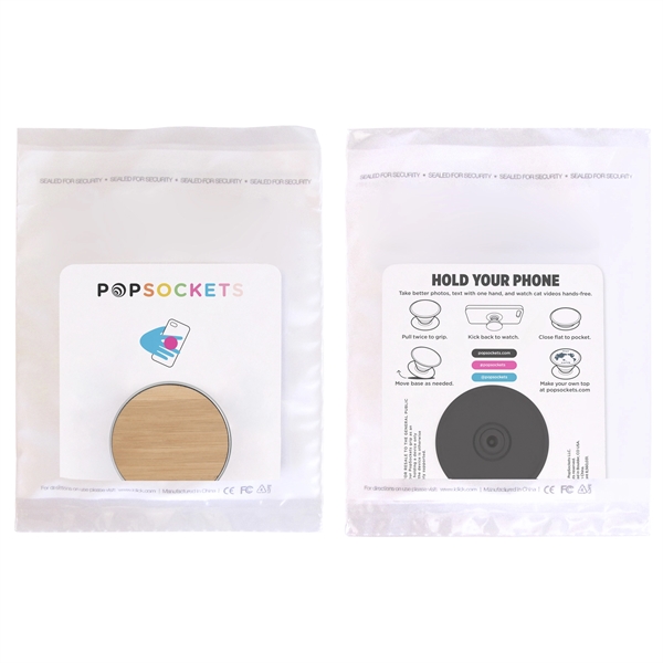 PopSockets® PopGrip Wood - PopSockets® PopGrip Wood - Image 8 of 14