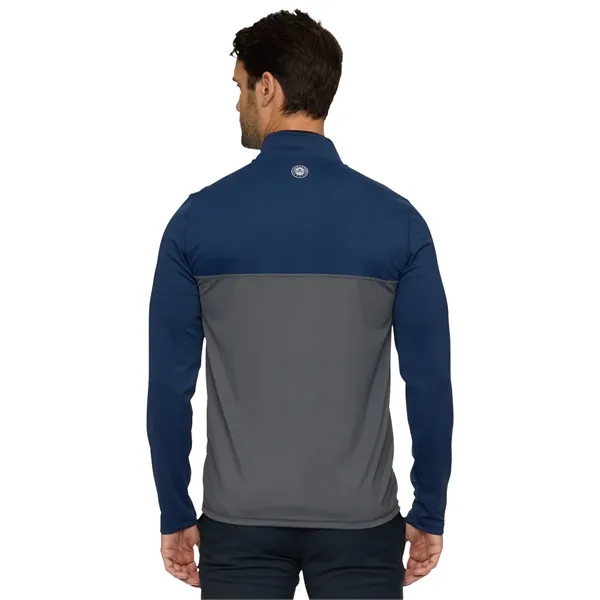 Flag & Anthem Men's Journey Performance Blocked 1/4 Zip Mock