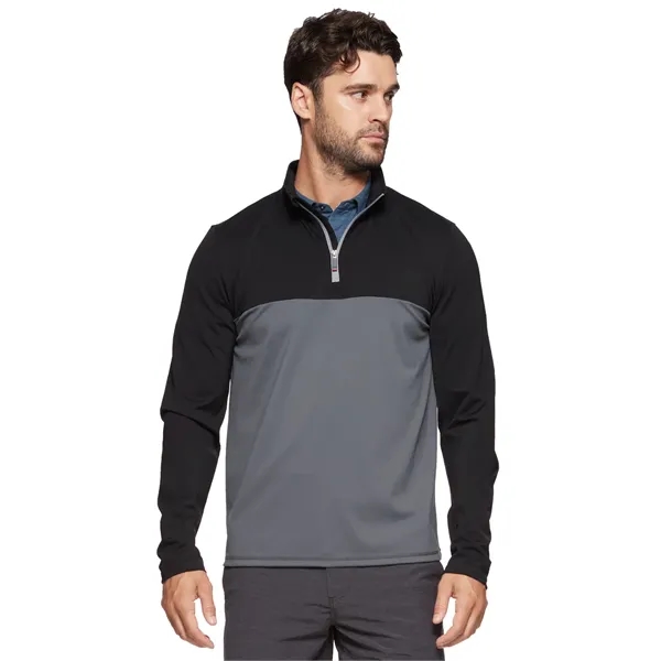 Flag & Anthem Men's Journey Performance Blocked 1/4 Zip Mock