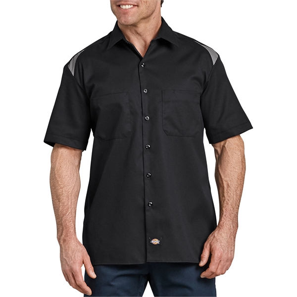 Dickies Men's FLEX Performance Short Sleeve Team Shirt - Dickies Men's FLEX Performance Short Sleeve Team Shirt - Image 2 of 8