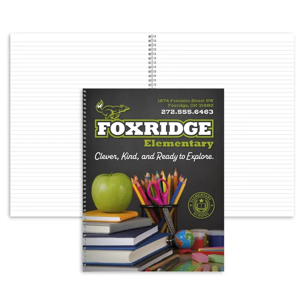 Good Value™ 8.5" x 11" Full-Color Notebook