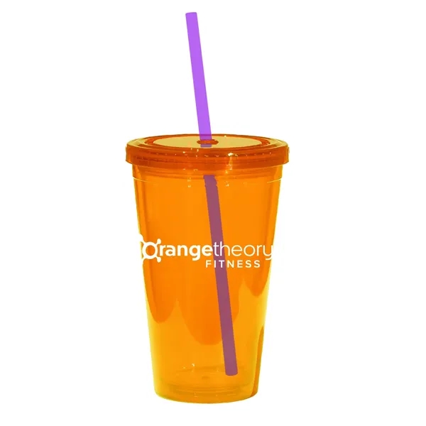 Glacier Double Wall 16 Oz Tumbler