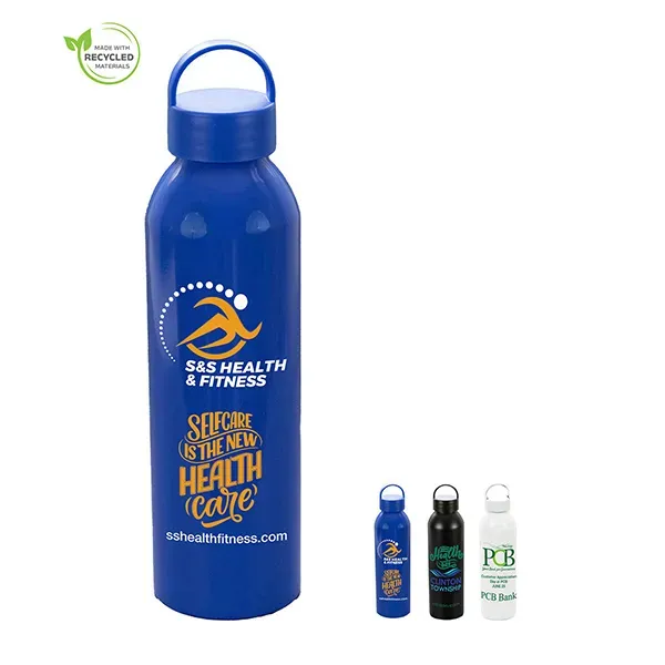 GRAMBLER 22 OZ Recycled Aluminum Bottle With Carry Lid