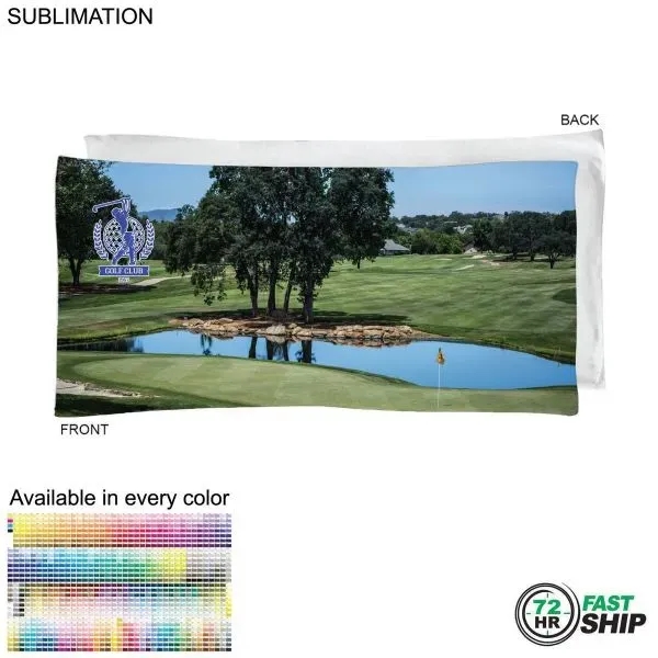 72 Hr Fast Ship - Golf Caddie Towel, Large, Dri-Lite Terry
