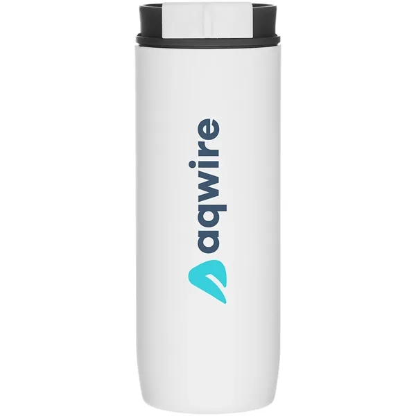 Custom 16.9 oz Leto Stainless Coffee Travel Tumbler