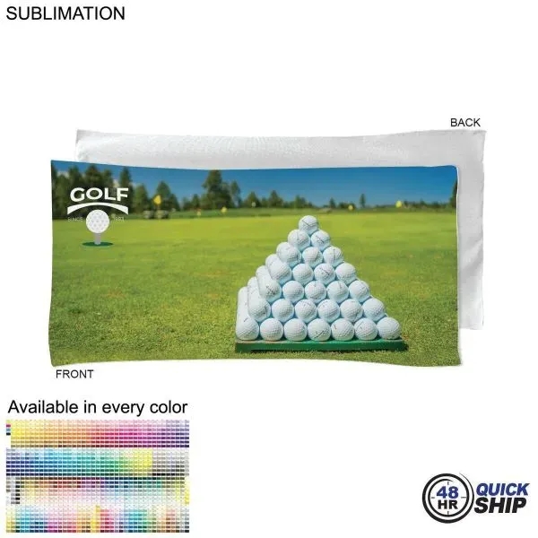 48 Hr Quick Ship - Golf Caddie Towel, Dri-Lite Terry