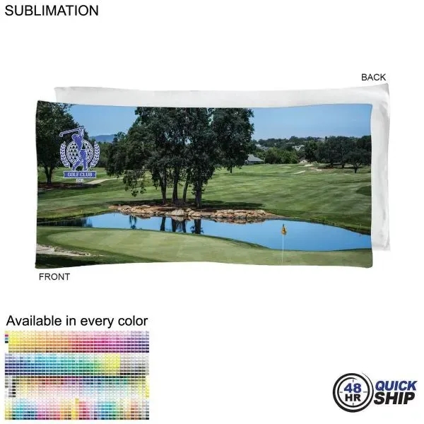 48 Hr Quick Ship - Golf Caddie Towel Large Dri-Lite Terry