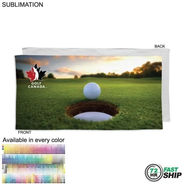 72 Hr Fast Ship - Golf Caddie Towel, Extra Large, Velour