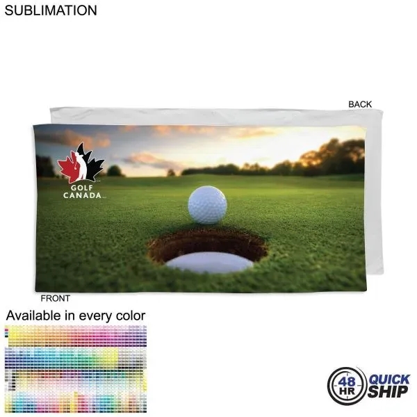 48 Hr Quick Ship - Golf Caddie Towel, Extra Large, Terry