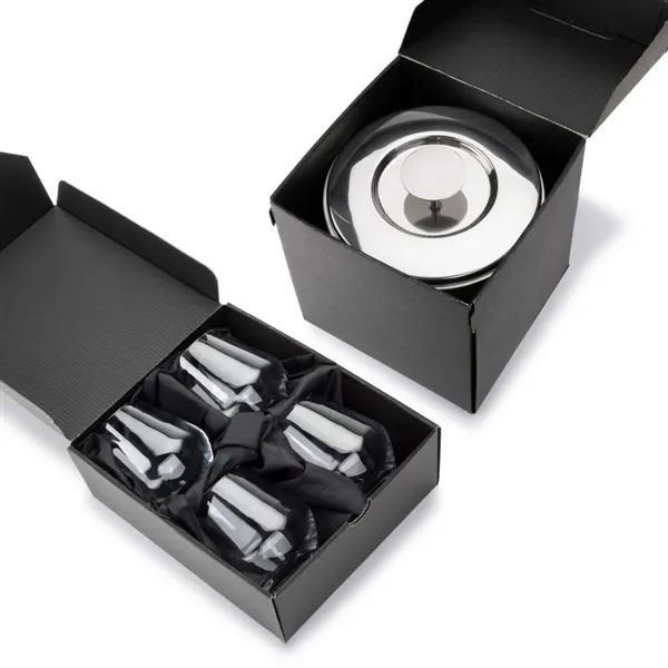 Genoa Ice Bucket & Oasis On-the-Rocks Set