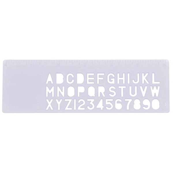 Letter Stencil Ruler - Letter Stencil Ruler - Image 5 of 6