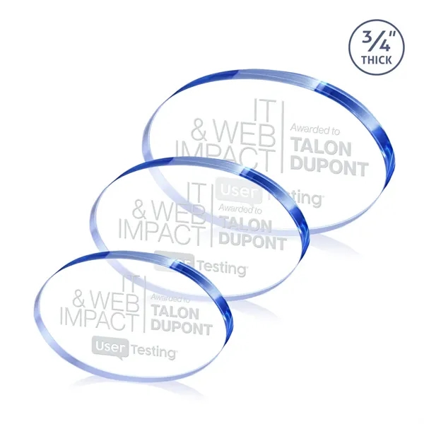 Baldus Oval Award - Blue