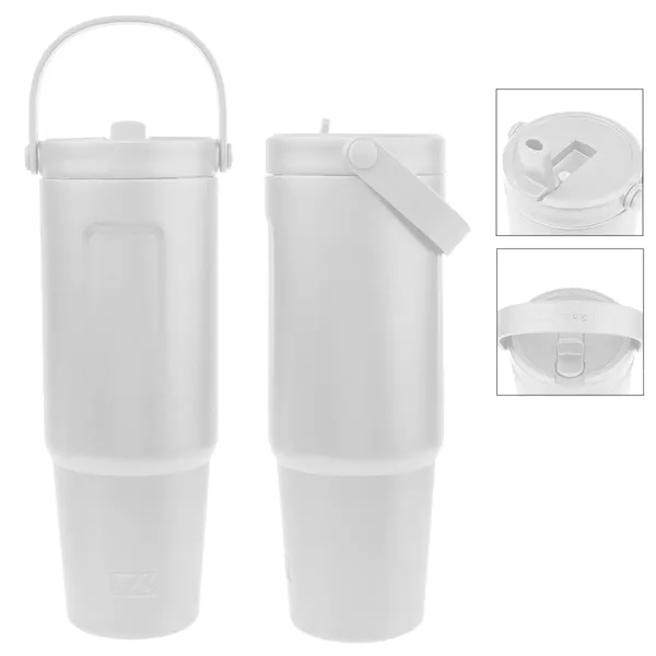 32 Oz. Cutter & Buck® Recycled Stainless Steel Tumbler