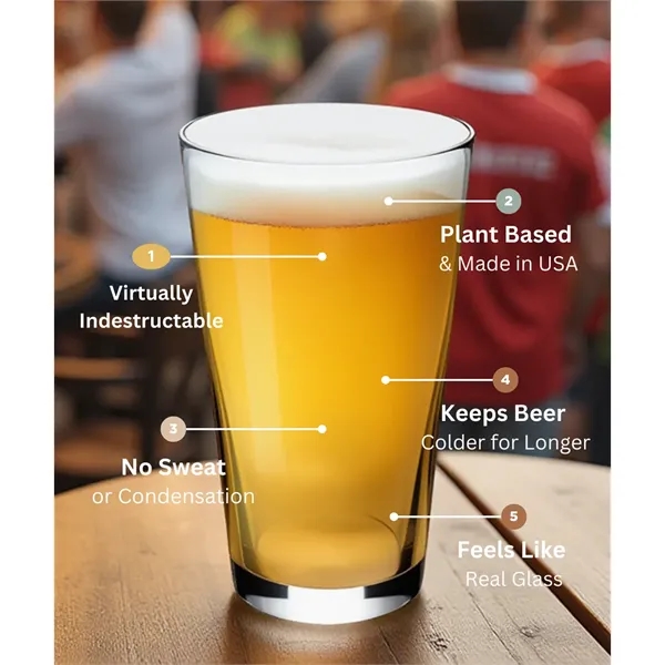 Custom Symglass 16oz Clear Pint Glass