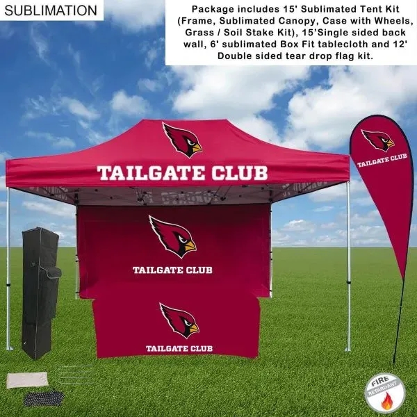 Game Day Tailgate Package, 15' Tent Kit