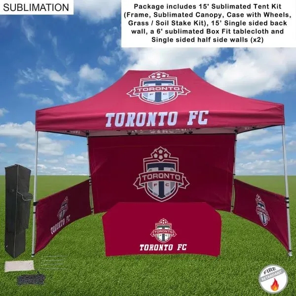 Supreme Event Package, 15' Sublimated Tent