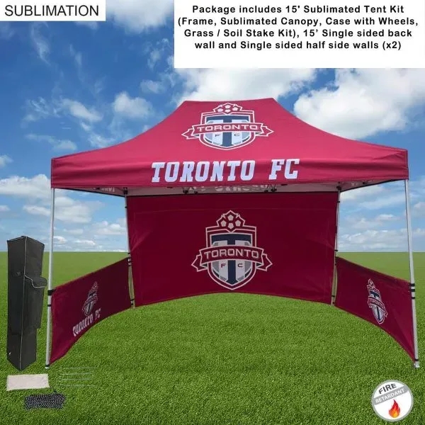 Full Tent Package, 15' Sublimated Kit