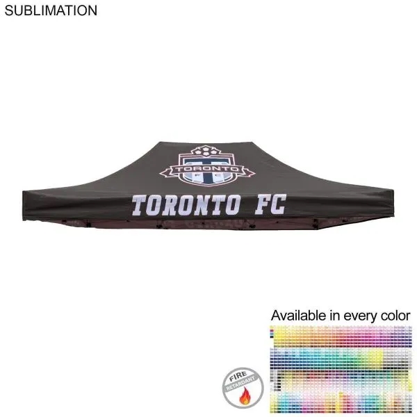 15' Premium Tent Canopy Only, Full Bleed Dye-Sublimation