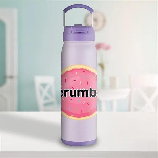 24 oz Vacuum Bottle with SS Carry Handle, RSS Liner