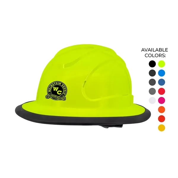 THE JUDGE 6-POINT RATCHET TYPE I FULL BRIM HARD HAT