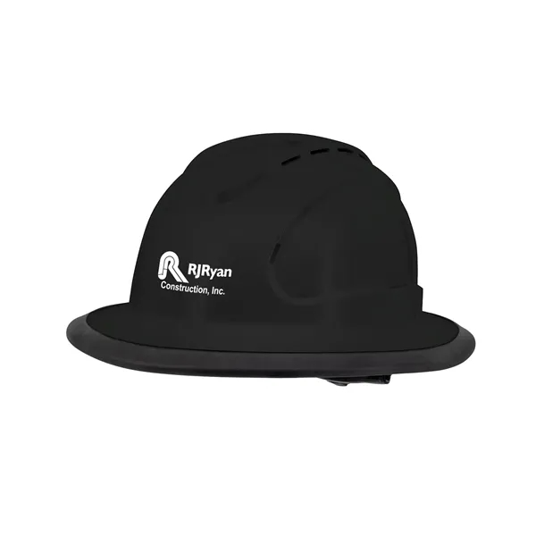 Custom THE JUDGE 6-POINT RATCHET TYPE I VENTED FULL BRIM HARD HAT