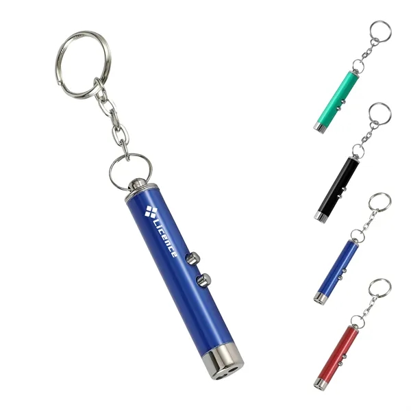 Mini Cat Pointer Flashlight Keychain