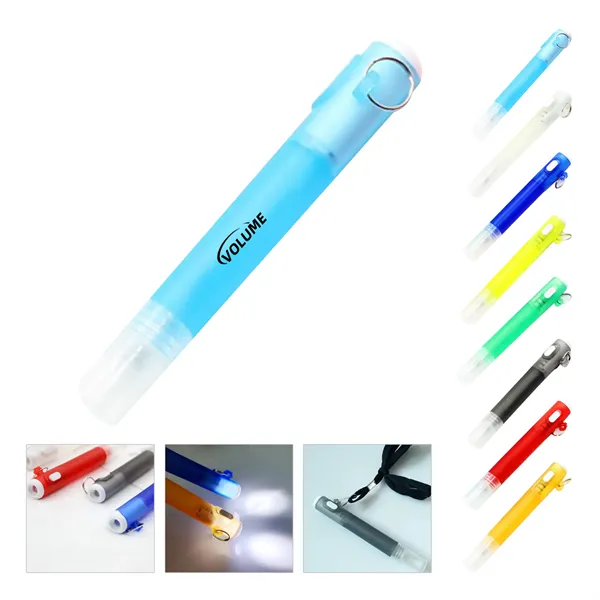 Hanging rope spray bottle with lashlight gift