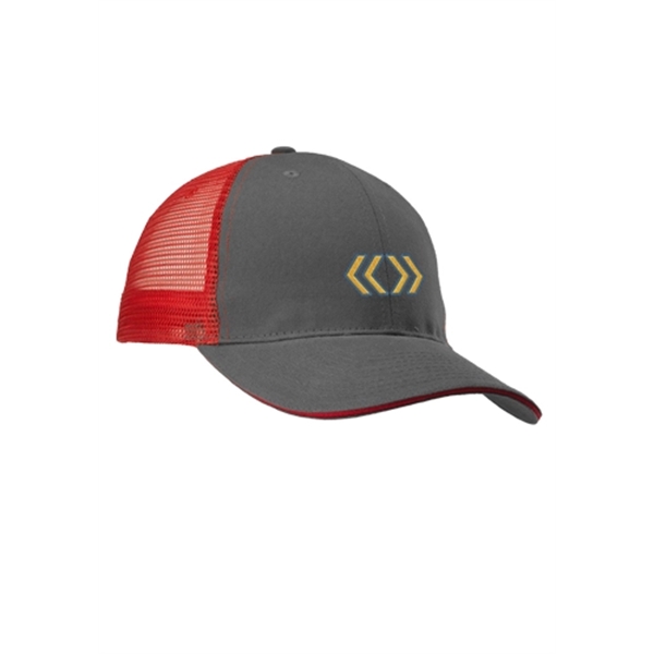 Mesh Trucker Hats with Two-Tone Color - Mesh Trucker Hats with Two-Tone Color - Image 0 of 11