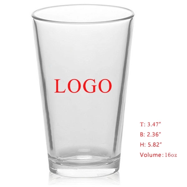 16Oz Beer Glass Cola Cup - 16Oz Beer Glass Cola Cup - Image 0 of 0