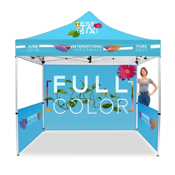 10x10 Custom Pop Up Canopy Tent - 10x10 Custom Pop Up Canopy Tent - Image 0 of 1